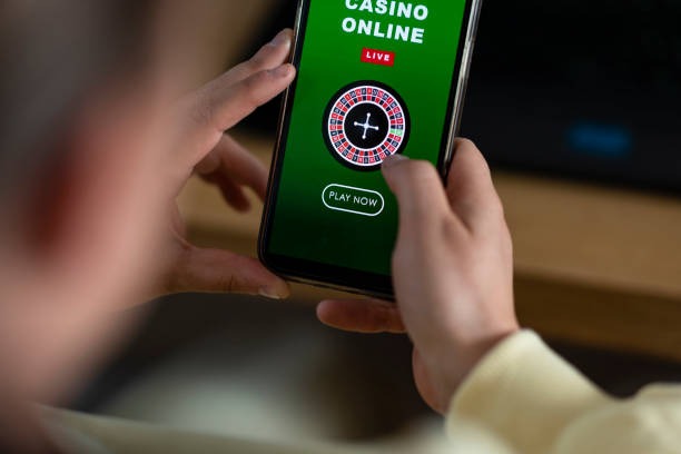 Live-dealer blackjack table with professional croupier